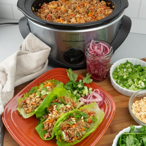 Asian Chicken Lettuce Wraps