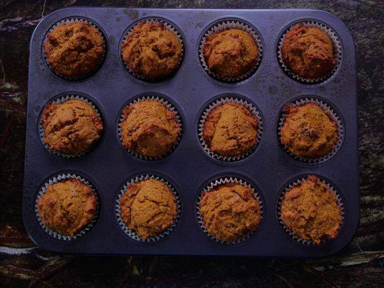 Image of Carrot Muffins - Gluten Free and Vegan