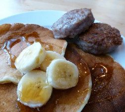 Gluten Free Dairy Free Banana Pancakes