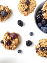 Healthy Berry Breakfast Cookies