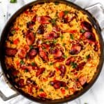 Image of Italian Sausage Spaghetti Squash Skillet