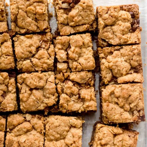 Biscoff Pecan Cookie Bars
