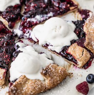 Image of Mixed berry galette