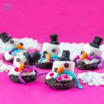 Gluten Free Melted Snowman Cookies