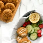 Image of Herbed Cauliflower-Almond Patties | Vegan, Grain-Free, GF