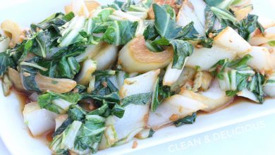 Image of Bok Choy + Ginger Stirfry