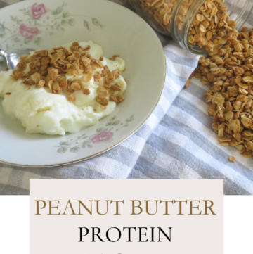 Peanut Butter Protein Packed Granola
