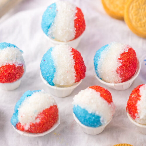 Snowcone Oreo Truffles