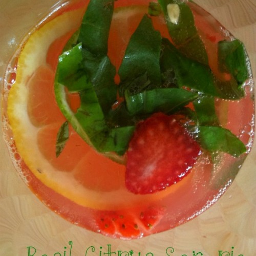 Basil Citrus Sangria