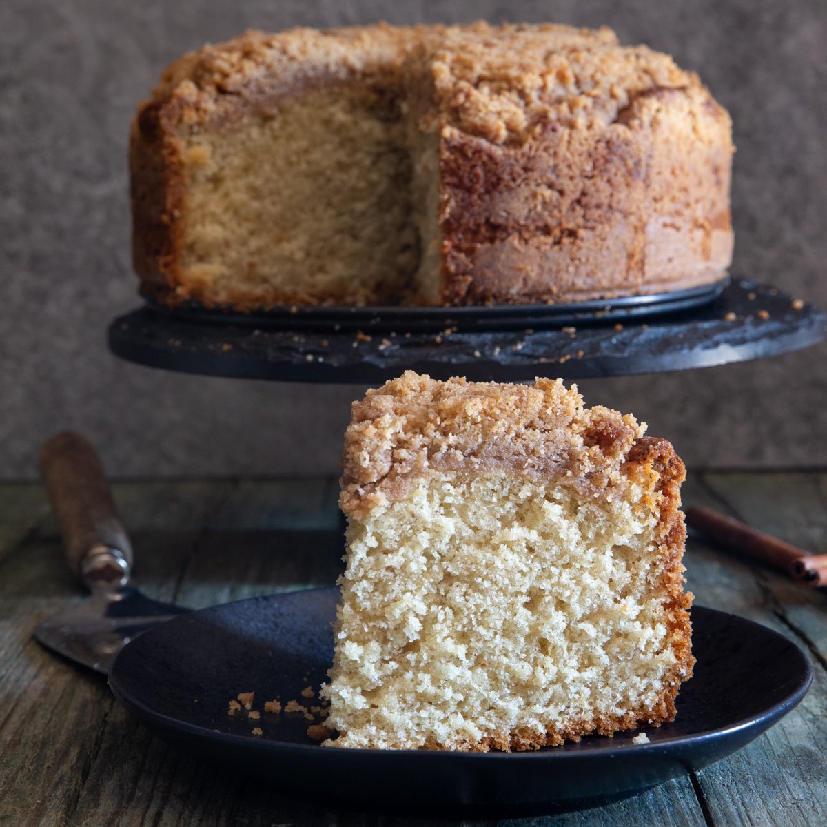 Sourdough Cinnamon Coffee Cake
