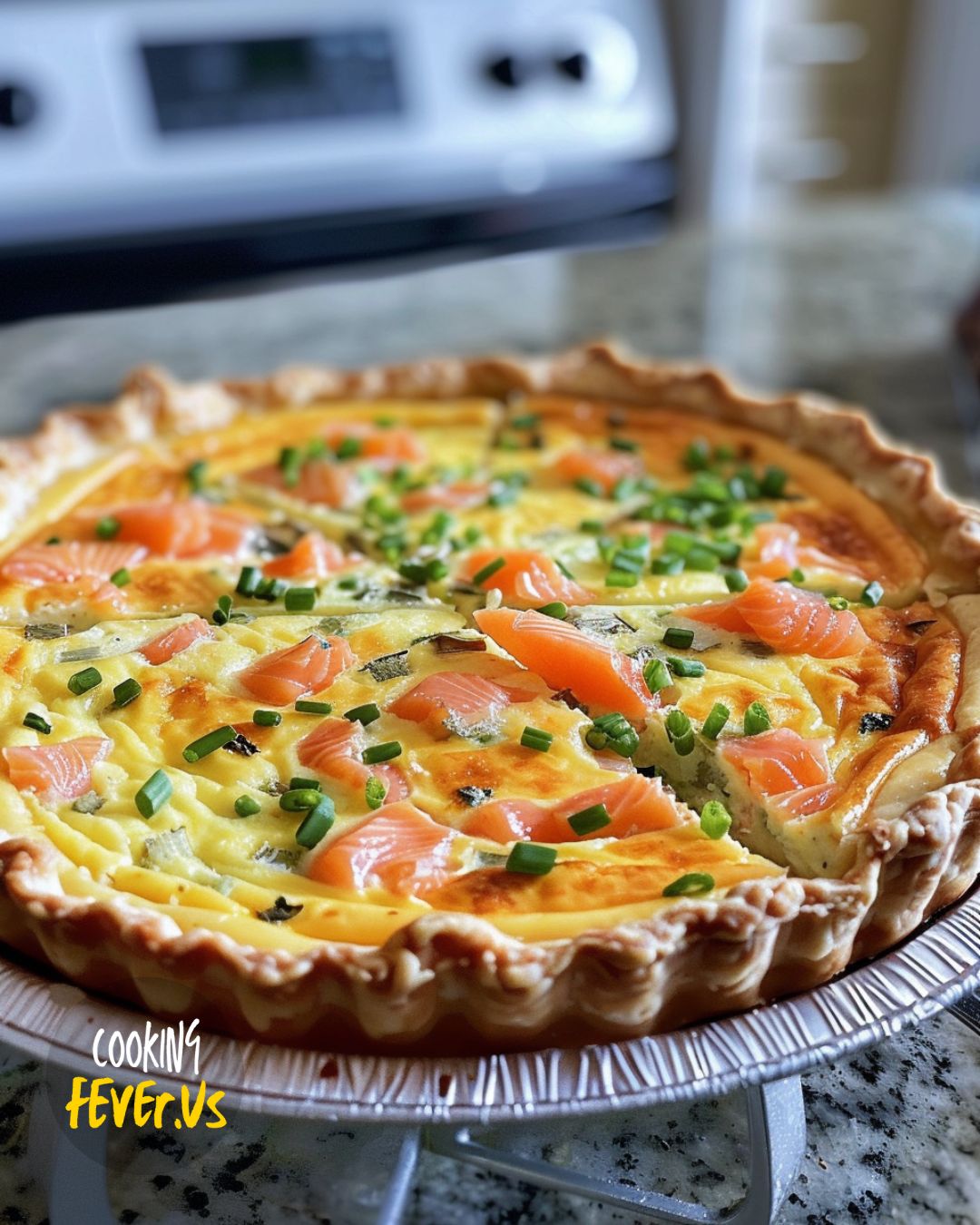 Smoked Salmon Quiche