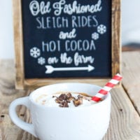 Reese's Peanut Butter Hot Chocolate