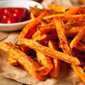 Image of Air Fryer Frozen Sweet Potato Fries