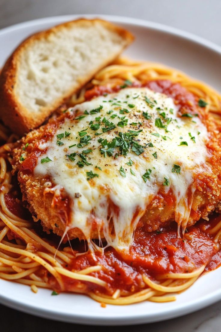 Image of Crispy & Delicious Chicken Parmesan