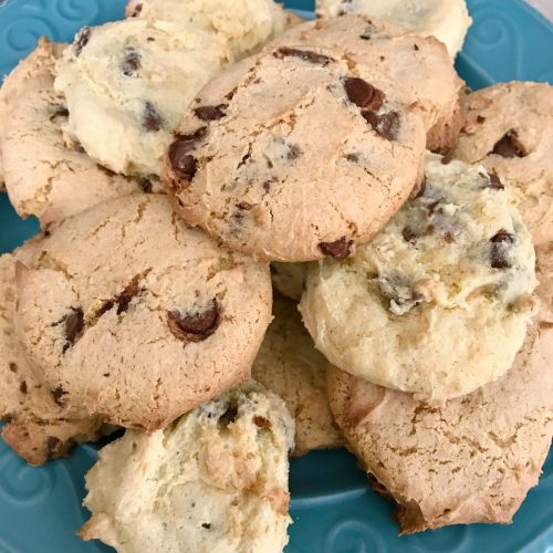 Chocolate Chip Cake Mix Cookies