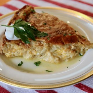 Image of Old School Cheese and Onion Pie