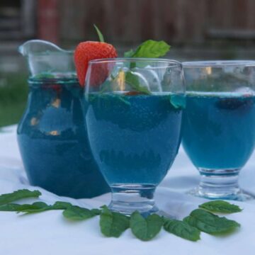 Image of Blue Lagoon Mocktail Recipe