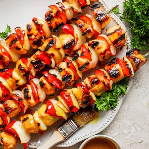 Image of Honey Mustard Chicken Kabobs