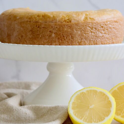 Image of Vegan Lemon Olive Oil Cake
