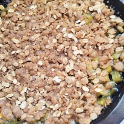 Delicious Rhubarb Crisp