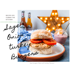 Sage & Onion Turkey Burgers