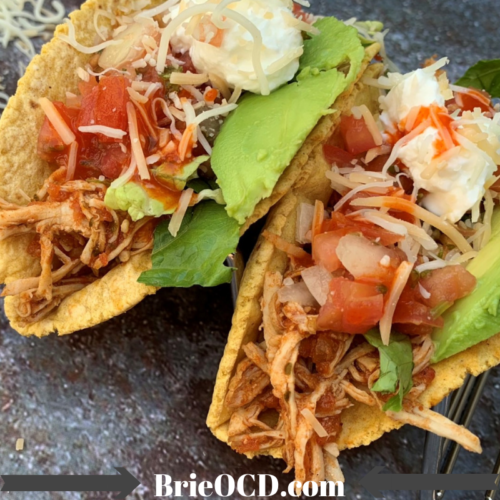 Instant Pot: Shredded Chicken Tacos & Bowls
