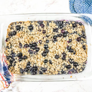 Image of Blueberry Baked Oatmeal Recipe
