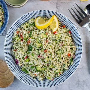 Keto Cauliflower Tabbouleh