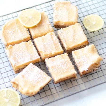 Passionfruit Lemon Bars