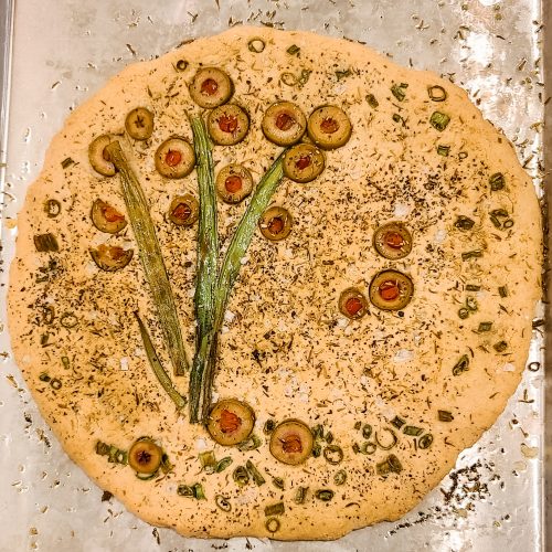 Fancy Almond Flatbread