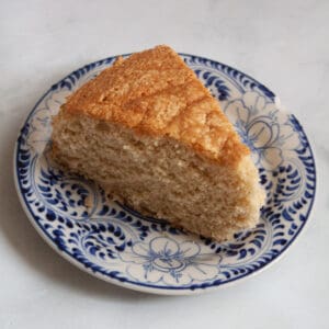 Oat Flour Vanilla Cake