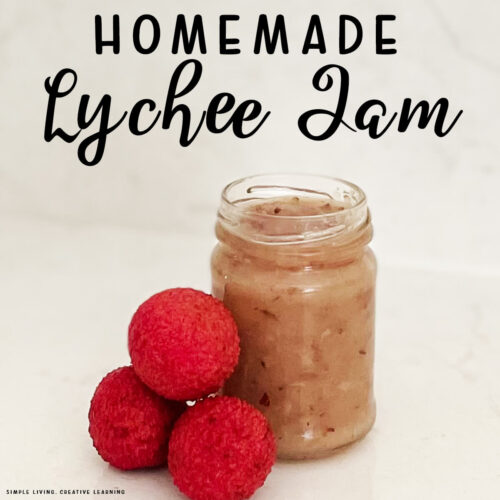 Homemade Lychee Jam