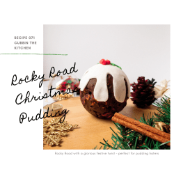 Rocky Road Christmas Pudding