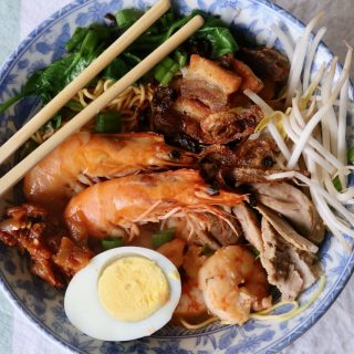 Penang Prawn Noodle Soup Hokkien Mee Recipe