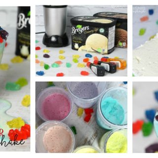 Rainbow Gummy Bear Milkshake Recipe