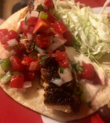 Blackened Seared Fish Tacos (GF)