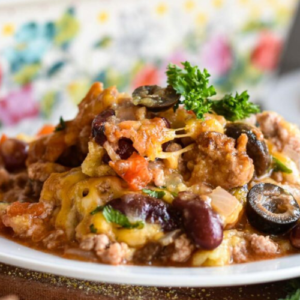 Hot Tamale Casserole