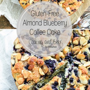 Gluten Free Almond Blueberry Coffee Cake