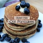Simple oat pancakes