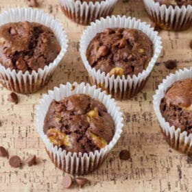 Banana Chocolate Chip Muffins