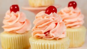 Maraschino Cherry Buttercream Frosting