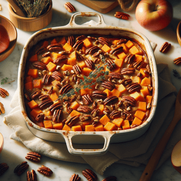 Sweet Potato and Apple Casserole Recipe for Thanksgiving