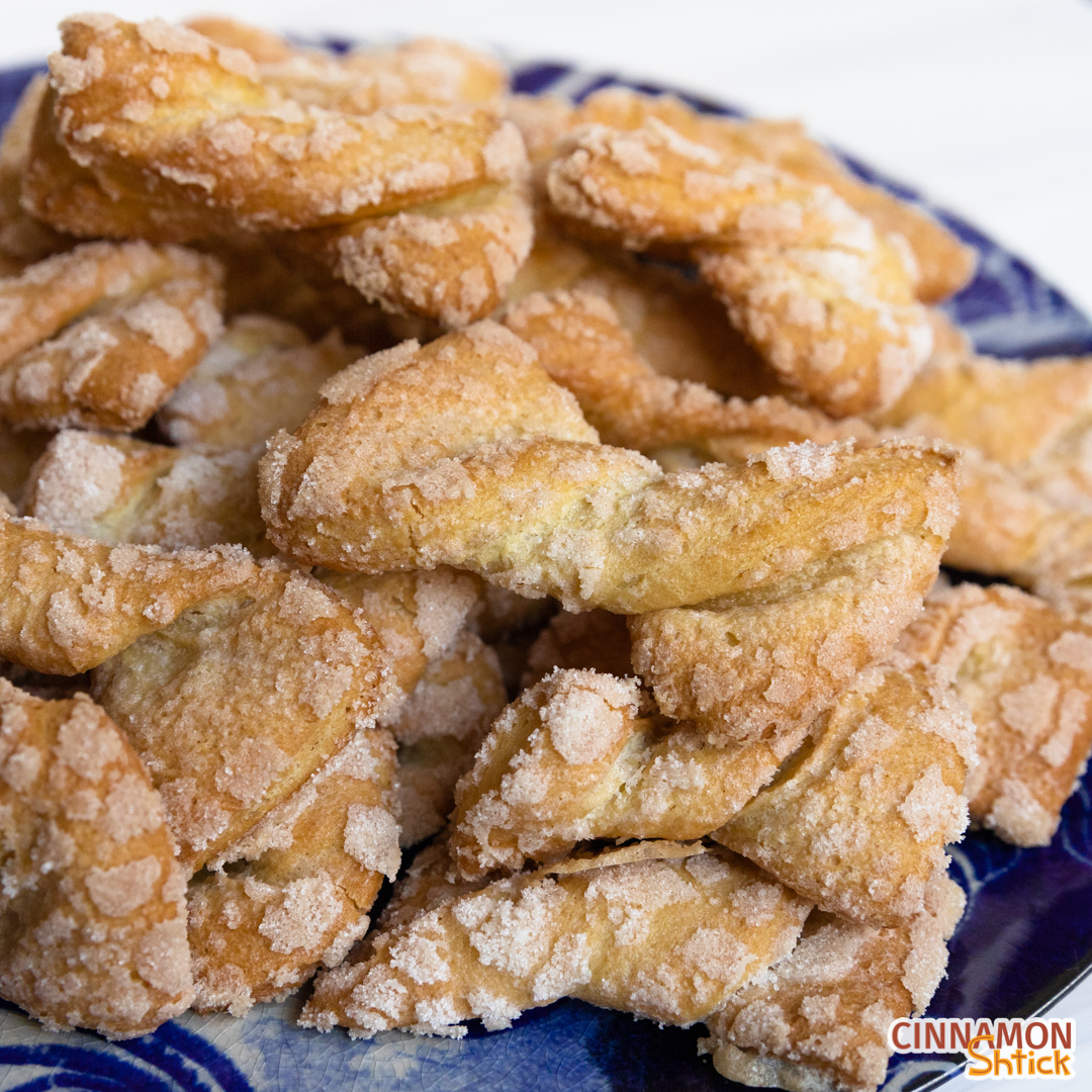 Kichel (Jewish Bow Tie Cookies)
