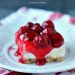 No Bake Cherry Cheesecake Bars