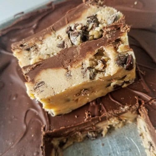 No Bake Cookie Dough Bars