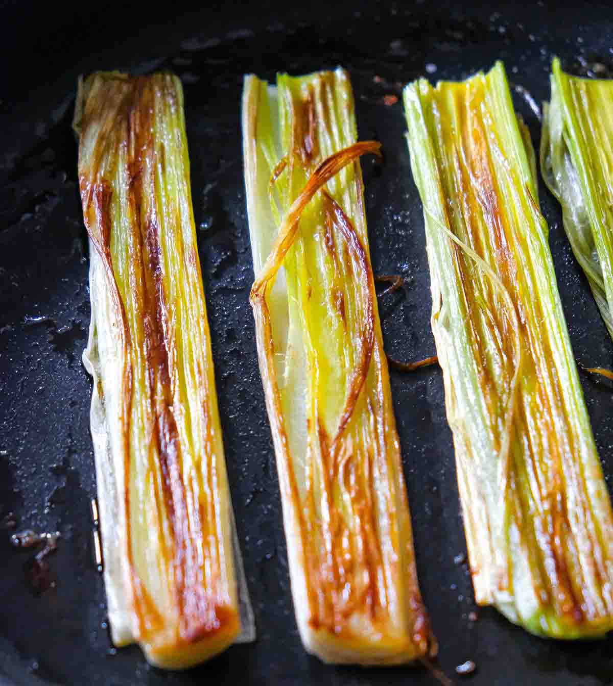 Caramelized Leeks (3 ways)