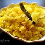 Recipe for Simple Raddish Bhaji with Cconut
