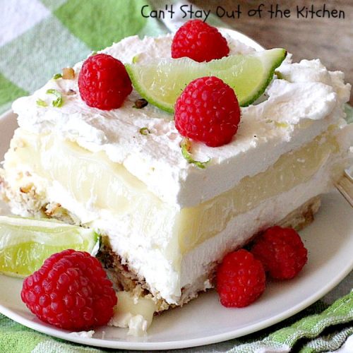 Key Lime Pie Lasagna