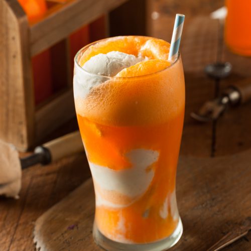 Orange Creamsicle Floats