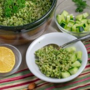 Nut-Pesto Green Rice